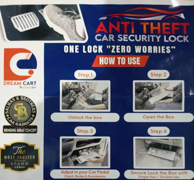 car securityl lock box 6