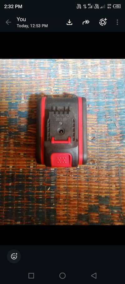 *OLX TITLE:* M21B 21V Battery 4 Pcs Pride Lion Original 2021 Model -