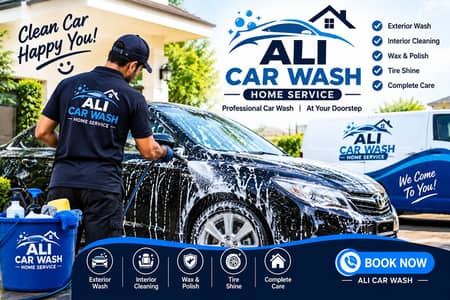 Ali car wash at your door step