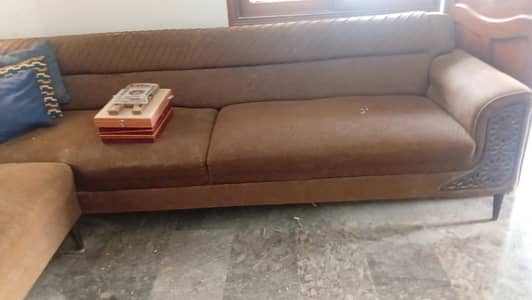 7 seater Master Molty Foam, high quality and heavy L Shape Sofa