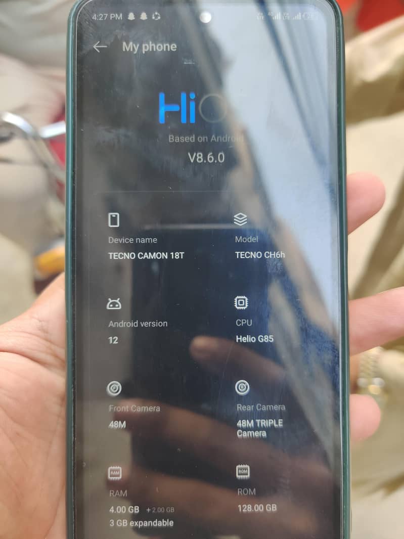 Tecno Camon 18t 3