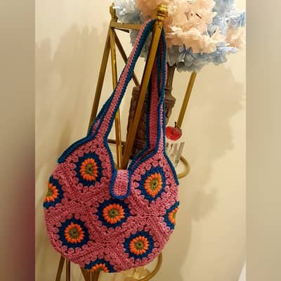 Granny square bags