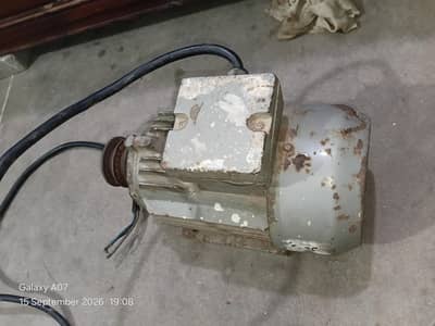 Motor 2 Hp Untouched 3 Face in Great Condition