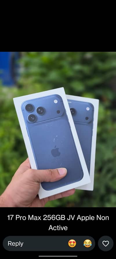 Apple iPhone 17 Pro Max JV