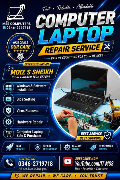 Computer Laptop Repairing Service