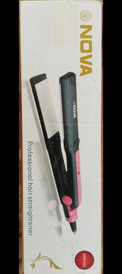 "NOVA Hair Straightener NHC-325- Original Box Pack - New