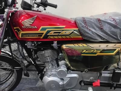 Honda CG125  Gold  open latter 2027 Model  03269653852