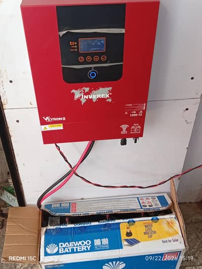 inverex solar inverter ups with battery