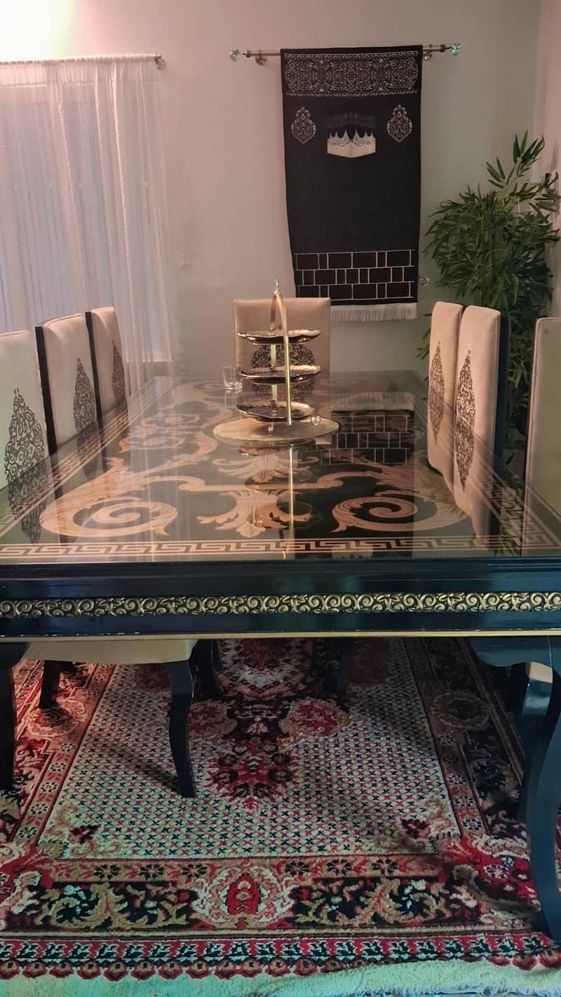 8 chairs dining table 10