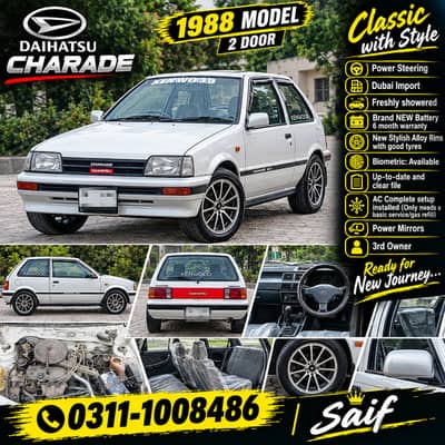 Daihatsu Charade 1988 (Anda Shape) – Urgent Sale