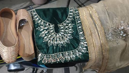 4 piece kattan silk suit mirror design