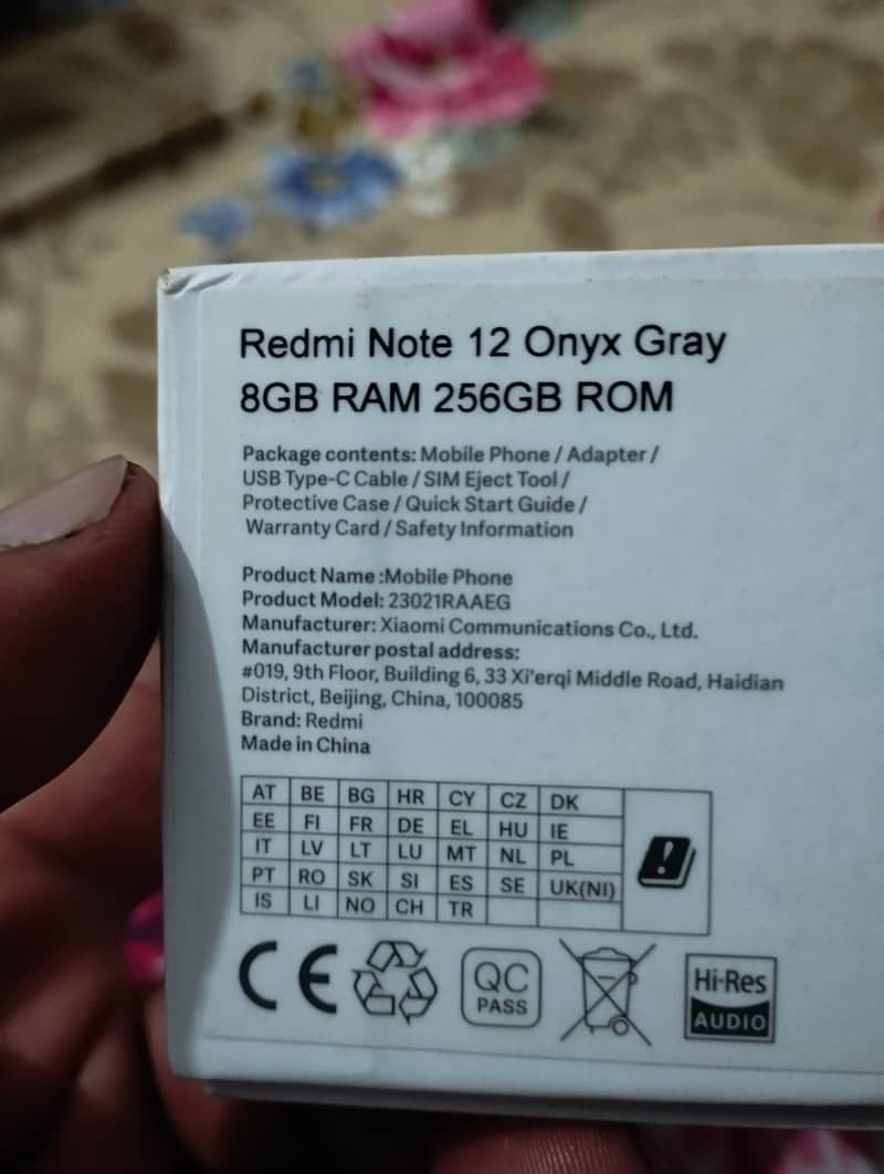 Xiaomi Redmi Note 12 4