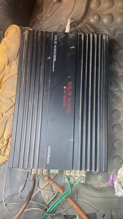 Boss ka original woofer or amplifier in good condition