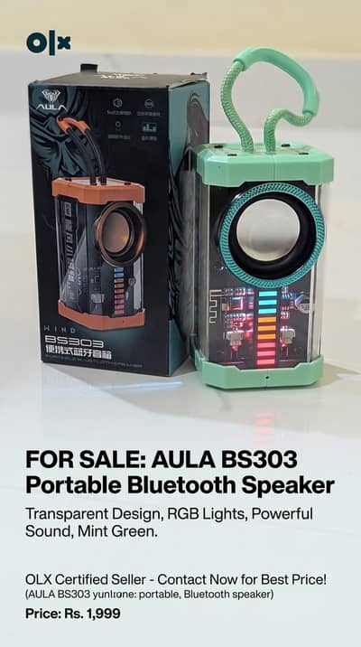 AULA BS303 Portable Room speaker