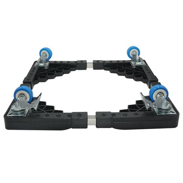 RXN Adjustable Fridge Stand with Wheels for Washing Machines and Appliances, 17–30 inches