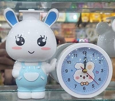 RN Creative Portable Mini Cartoon Shape Alarm Clock for Children – Bicycle Desk Clock