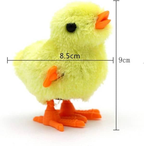 rn Pack of 1 Chicken Chick's Walking Toys Lovely Chick Walking Toy, Wind-Up Jumping Yellow Baby Chick Chicken