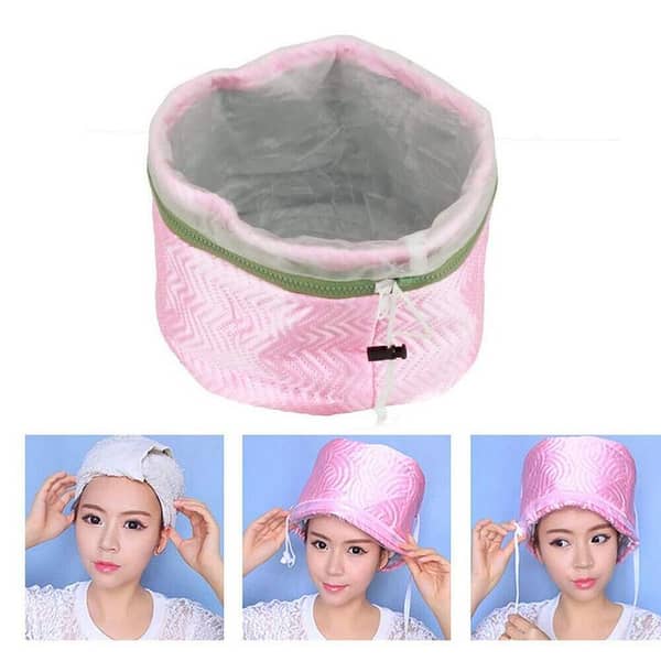 RN Women Hair Steamer Cap Dryers Thermal Treatment Hat with EU Plug