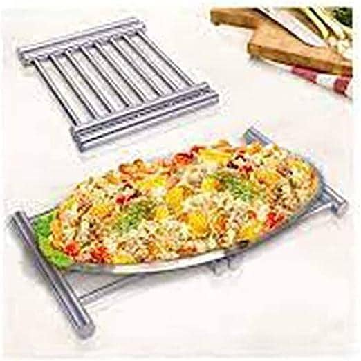 RN Extendable Stainless Steel Cooking Pot Coaster and Pot Holder