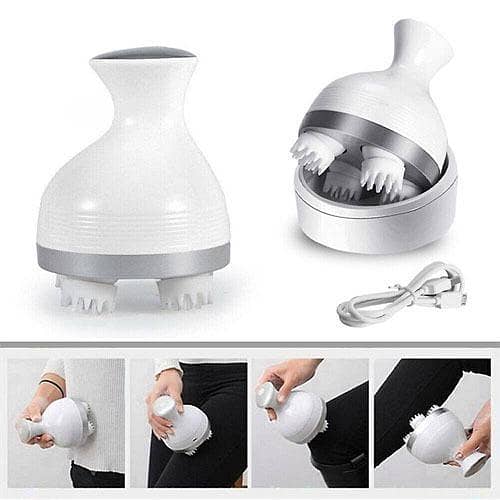 High Quality Head Massager: Electric Wireless Scalp Massager with Dual-Mode Rotation
