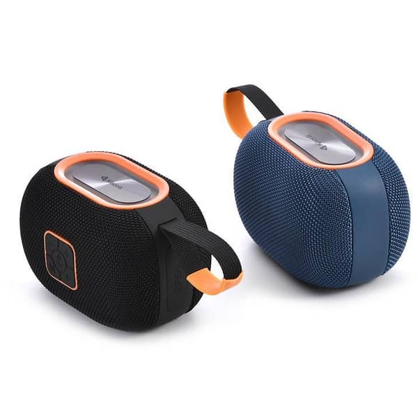 RXN Kisonli G18 RGB Portable Bluetooth Speaker with Colorful Lights, USB, AUX, and TF Card