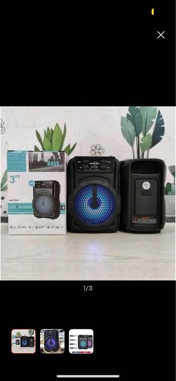 RXN GTS 1345/1346 Portable Mini Wireless Bluetooth Speaker with USB and SD Card Support
