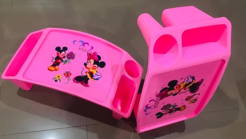 MTJ Portable 2-in-1 Kids Table: Study, Drawing, and Computer Desk with Storage Box