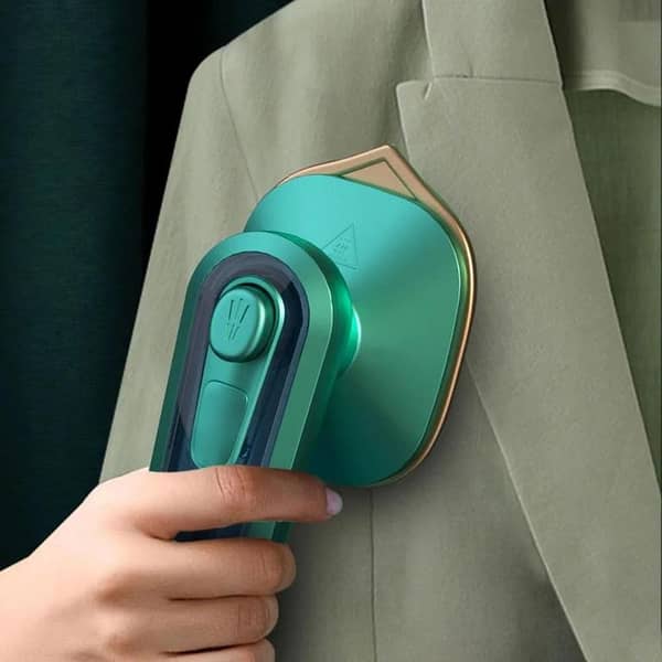 RNX Mini Portable Steam Iron | Travel Garment Steamer for Home and Dorm with 180° Rotatable Handle