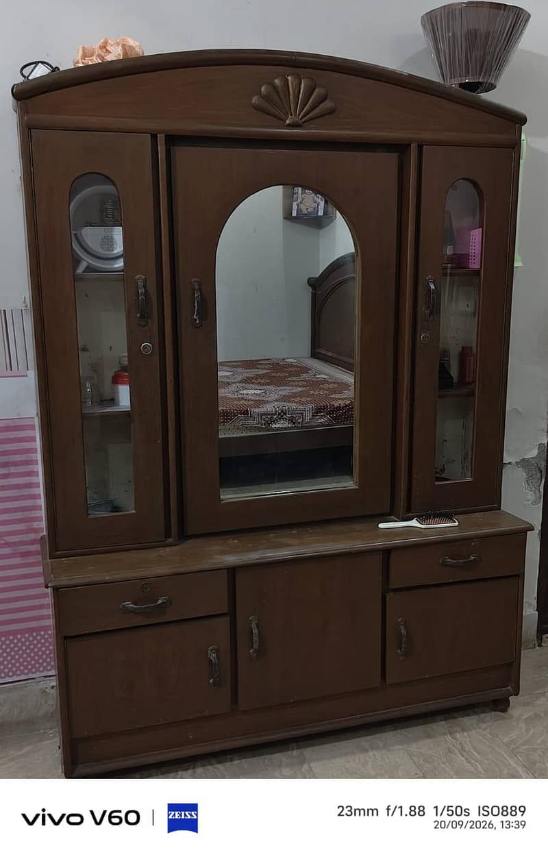 bed and showcase 1