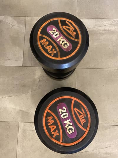 Pair 20kg Dumbbells
