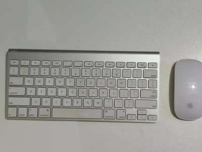 Apple Magic Keyboard 1 + Magic Mouse 1 — Used, Good Condition