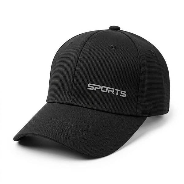 Imported Cap Sports Baseball Cap - 100% Textured Acrylic, Flex Fit Back, Sun Hat for Men and Women