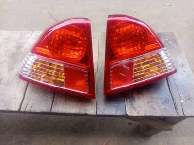 Head light back light & side mirrors