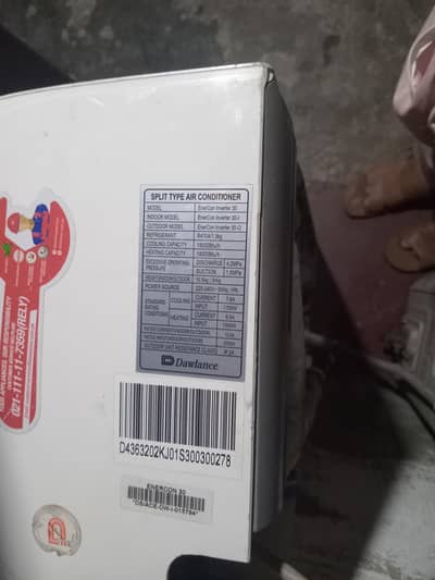 Ear con inverter dowlance  kit 1.5 ton ac
