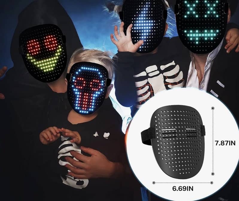 Led face mask with sensor 2