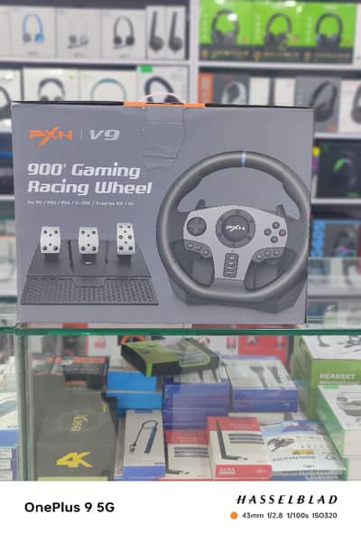 PXN V9 Gaming Steering Wheel | Racing Wheel | Gaming Wheel for Sale