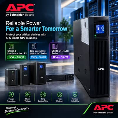 Apc Smart UPS SMT1500RMI2U / APC UPS 1.5kva