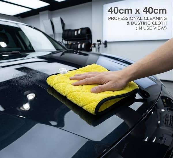 Microfiber Car Cleaning & Dusting Cloth 40x40 cm