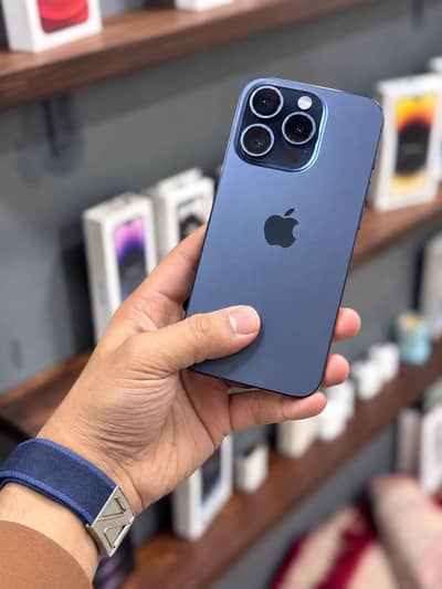 Apple iPhone 15 Pro Jv Non Pta Blue In Colour