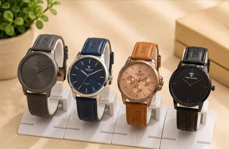 “Fortune Time Men’s Luxury Quartz Watch”**