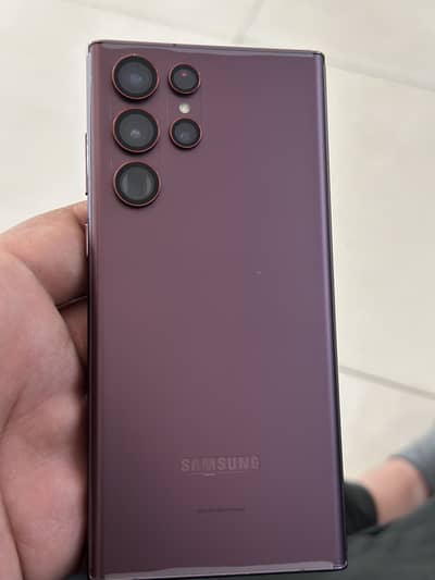 Samsung Mobile S22 Ultra//512gb with box