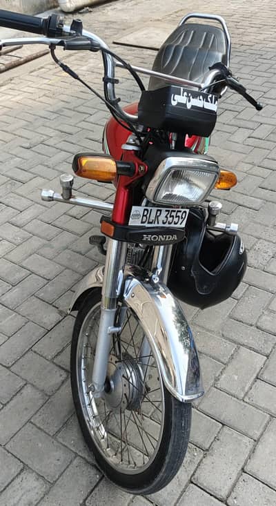 Honda CD 70 in good condition All ok bike conditon like new