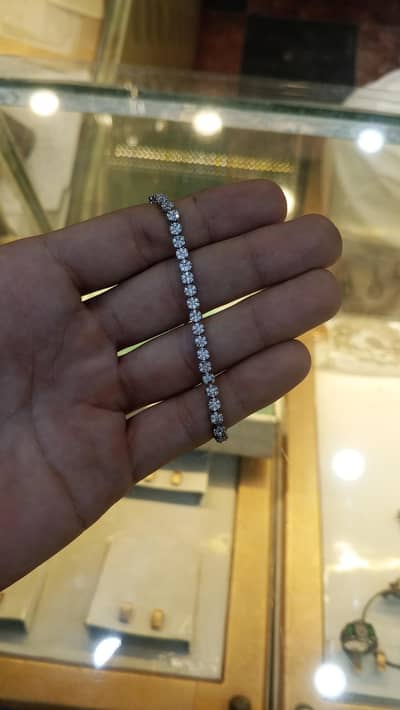 silver bracelet