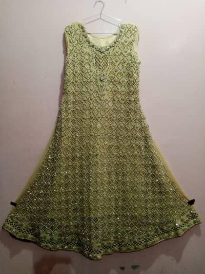 Fully Embroidery Long Maxi