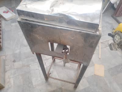 Chips Fryer Machine For Sale - 2 Basket Stainless Steel - Gas Wala