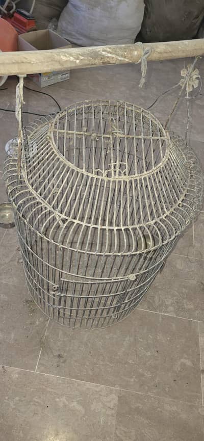 Large Round Iron Bird Cage