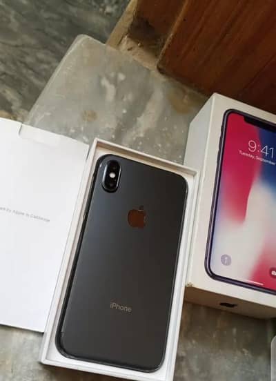 Apple iPhone X 256GB with box