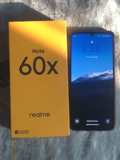 Realme Note 60x