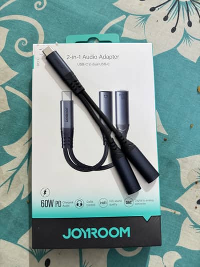 Joyroom 2-in-1 USB-C Audio Adapter – Dual USB-C