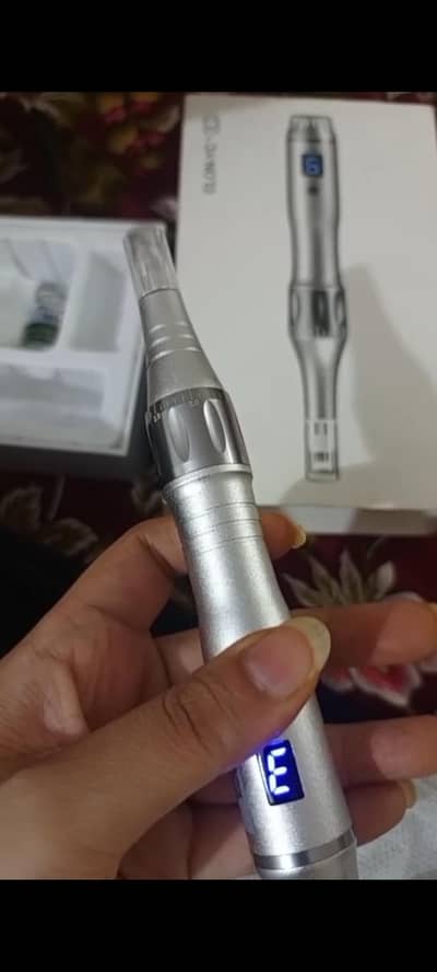 micronedling device with meso serum and neocane numbing cream Dr pen